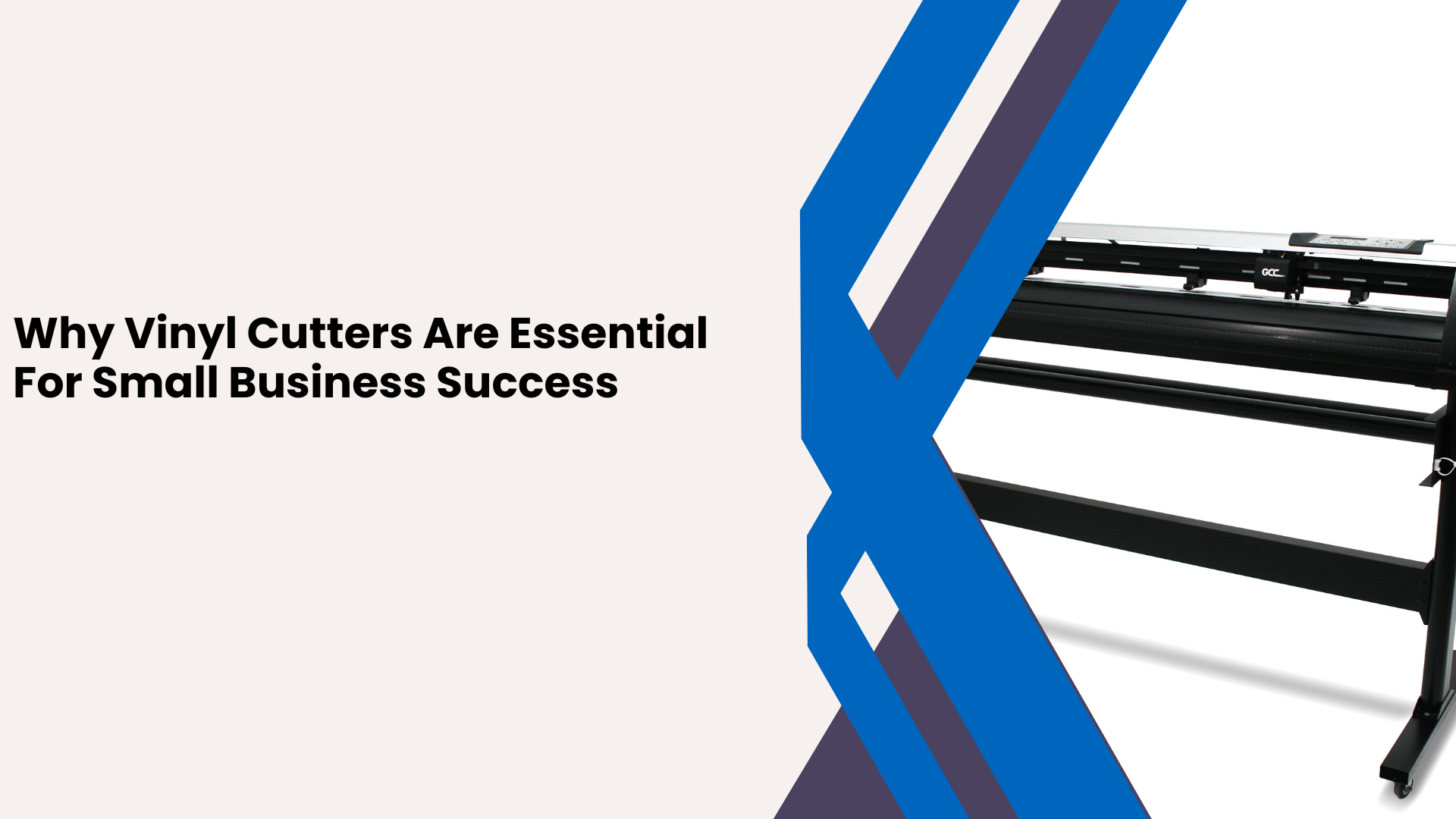 Why Vinyl Cutters Are Essential For Small Business Success
