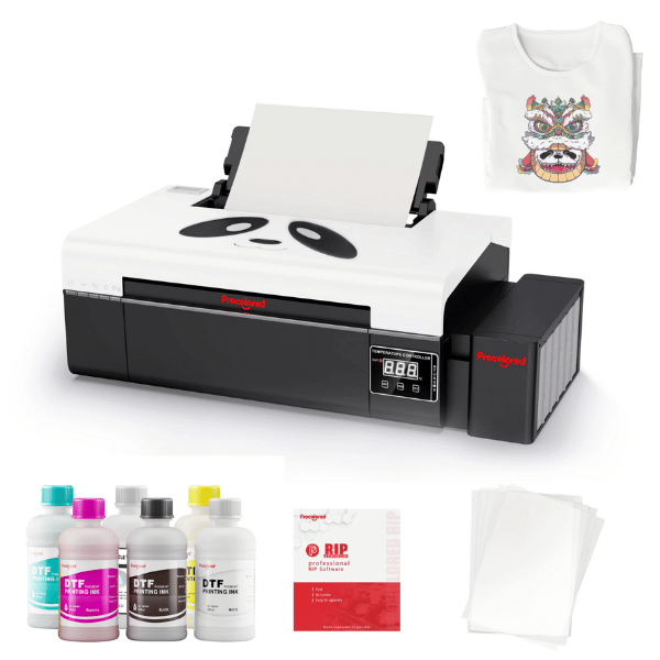 Procolored 8.2" Single Head A4 DTF Printer L805 Panda Gen-1